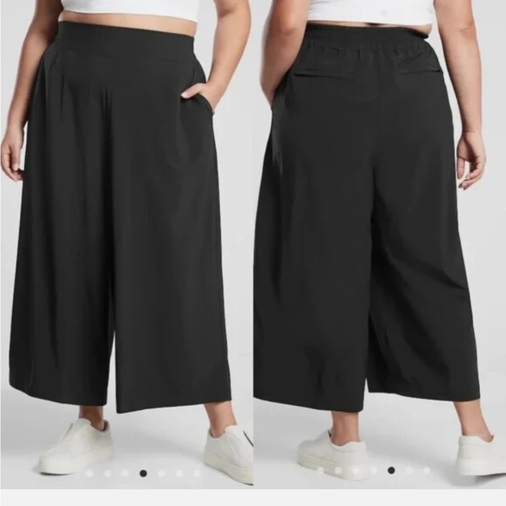 Athleta Brooklyn Wide-Leg Crop Pants